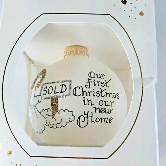 Heart Gifts Hand Painted Ornament Angel - Picture 1 of 6